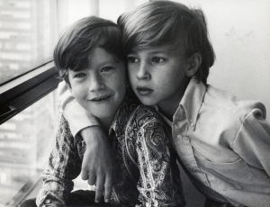 Anderson and Carter Coooper, circa 1974. Photo courtesy HBO.