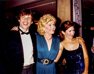 Superstar Debbie Reynolds loved the spotlight but never let her children go (with Todd and Carrie Fisher). Photo: Fisher Family Archives. Courtesy of HBO. 