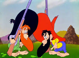 "No part of the country has suffered more from crude stereotypes than Appalachia."--Mark Samels, Executive Producer of AMERICAN EXPERIENCE: THE FEUD. Photo from HILLBILLY HARE, circa 1950, Warner Bros.